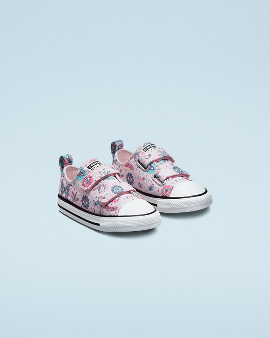 Tenisi Baieti Converse Chuck Taylor All Star Easy-On Mystic Gems Roz | RO QCFAK186